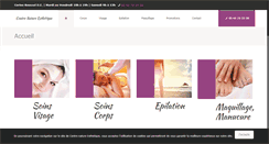 Desktop Screenshot of centrenatureesthetique.com